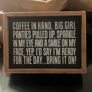 Small Inspirational Message Frame